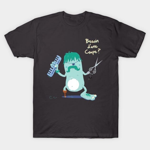 haircut T-Shirt by DarkChoocoolat